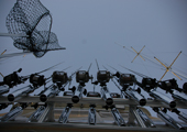 Charter Fishing Boat - Fishing Pole Array